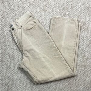 L.L. Bean Women's Jeans Vintage 1990’s High Waist Beige/Tan 10